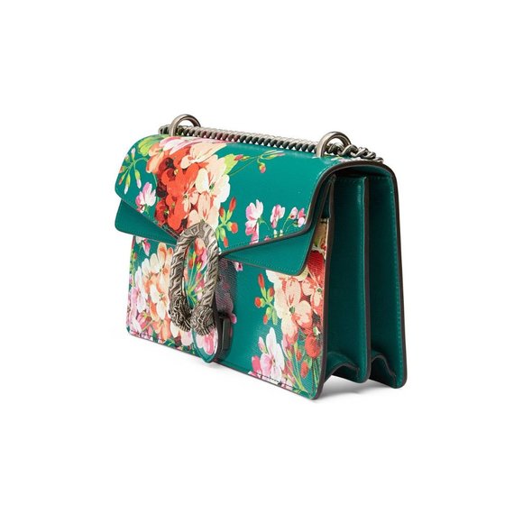 Gucci Large Dionysus Blooms Shoulder Bag  in Green new in DUSTBAG - Picture 2 of 10